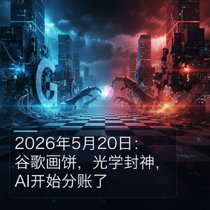 2026年5月:谷歌画饼,光纤封神,AI进入分账期