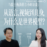 80.与梅涛院士的 3 小时访谈：语言、视频、具身终将汇聚，为什么是世界模型？