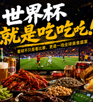 足球夜宵:世界杯就是吃吃吃