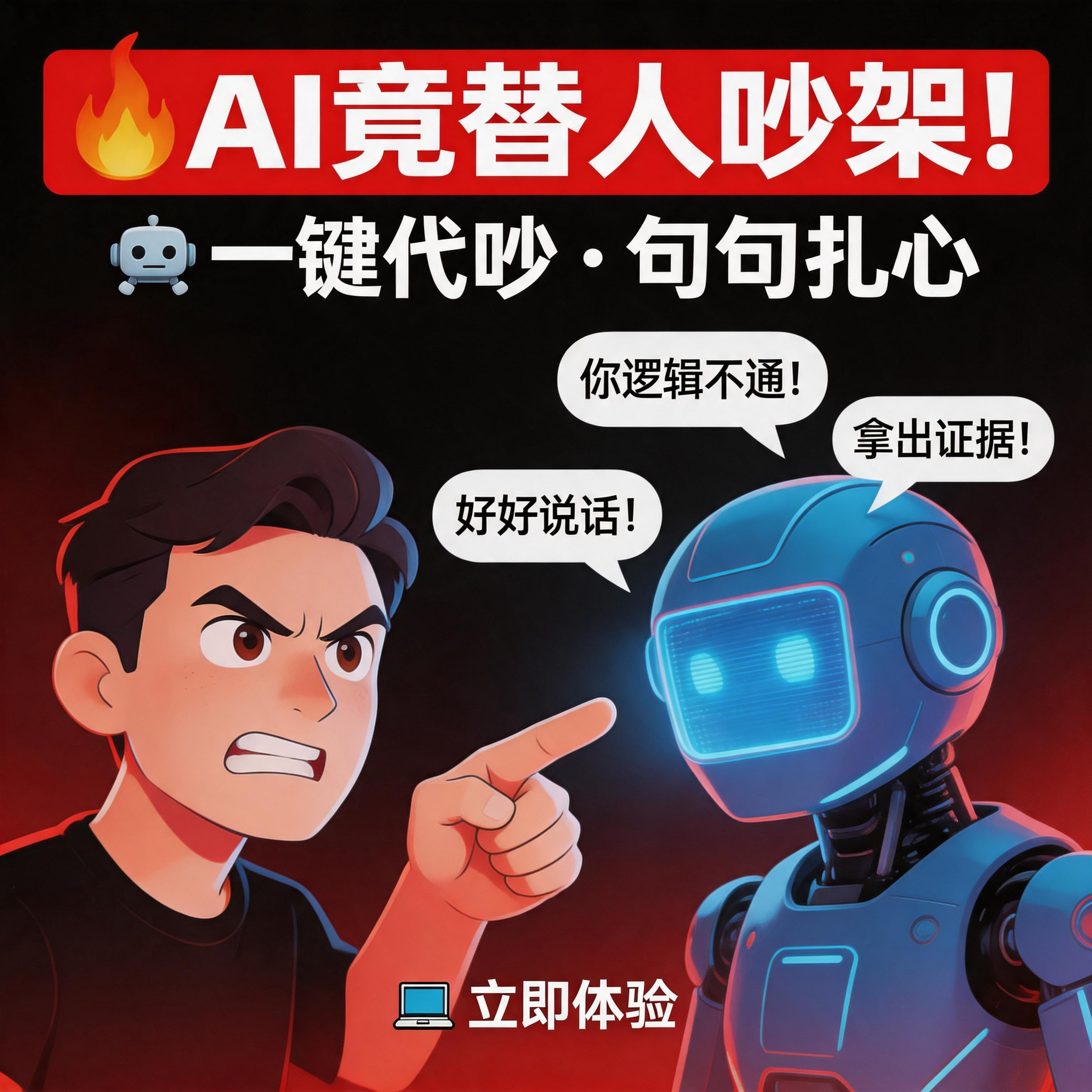 Al一键“代人吵架”，句句扎心直击互怼痛处！ episode artwork