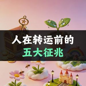 人在转运前的五大征兆