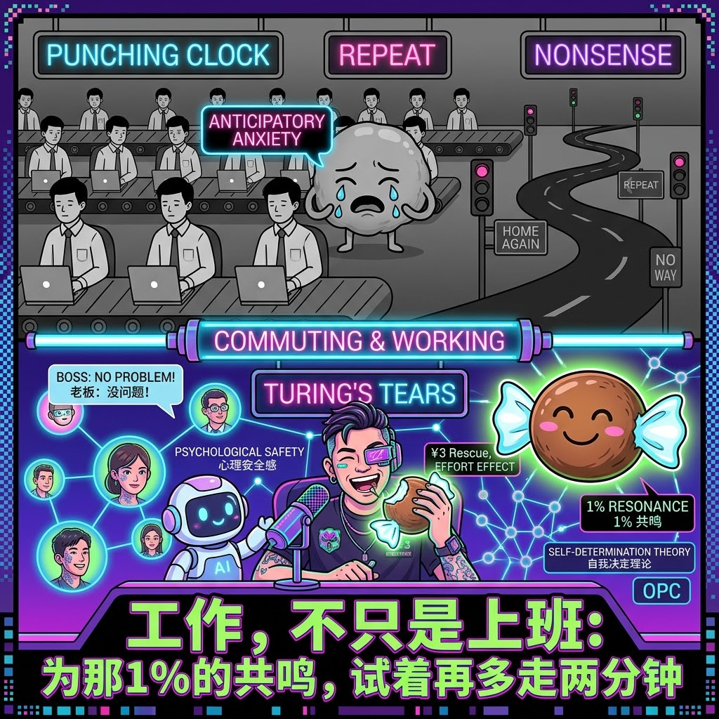 工作不只是“上班”：为了那1%的共鸣，试着再多走两分钟呢？ episode artwork