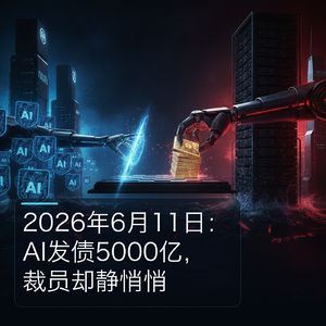 2026年6月:AI发债5000亿,裁员却静悄悄