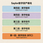 Saylor 抛出"数字资产堆栈"论：比特币不改造协议、不搞质押，钱盖在上面就行