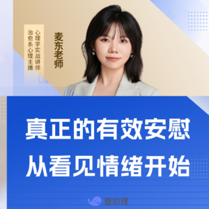 vol.29 真正的有效安慰，从看见情绪开始