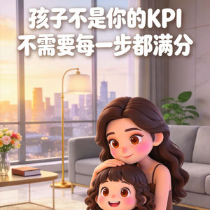 孩子不是你的KPI,不需要每一步都满分