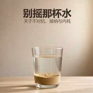 Ep.30:别摇那杯水:关于不对抗、接纳与内耗