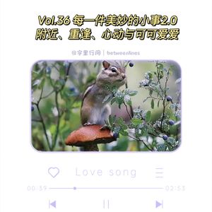 vol.36 每一件美妙的小事2.0｜附近、重逢、心动与可可爱爱