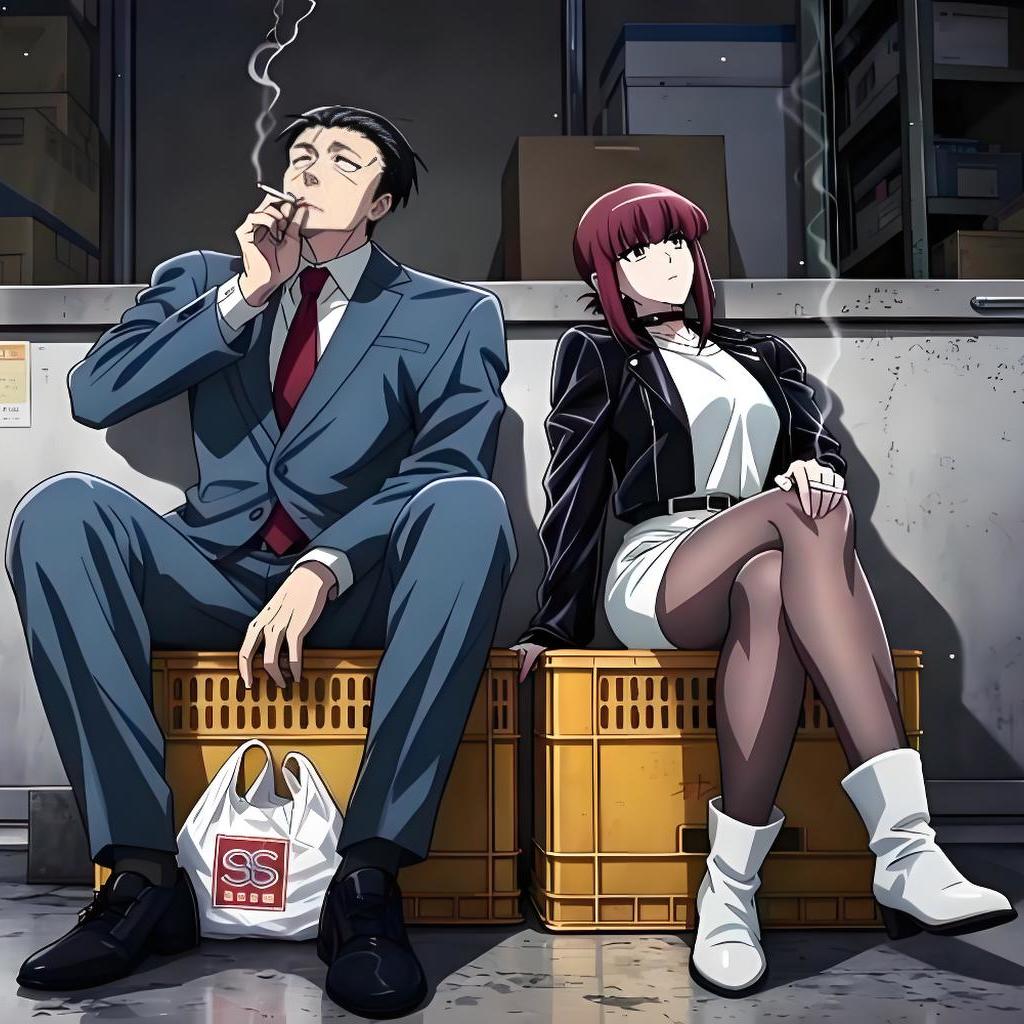 《在超市后门吸烟的二人》多谈恋爱，少抽烟 episode artwork