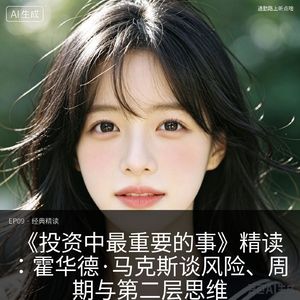 EP09 · 经典精读——《投资中最重要的事》精读:霍华德·马克斯谈风险、周期与第二层思维