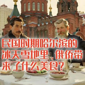 民国时期哈尔滨的冰天雪地里，俄侨带来了什么美食？ #助眠 #助眠故事 #睡前故事