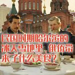 民国时期哈尔滨的冰天雪地里，俄侨带来了什么美食？ #助眠 #助眠故事 #睡前故事