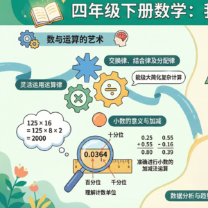 数学四年级下册第四单元-数学压轴题战法