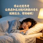 停止过度思考，让焦虑和压力随风飘散的音乐，缓解压力、帮助睡眠！