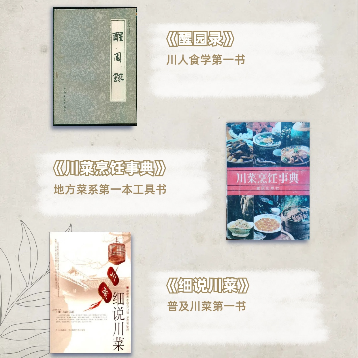 cover of episode Vol09.不权威推荐！影响和传播川菜的十本书（一）：《醒园录》《川菜烹饪事典》《细说川菜》