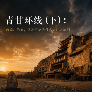 青甘环线(下):敦煌、信仰,以及历史为什么会让人流泪