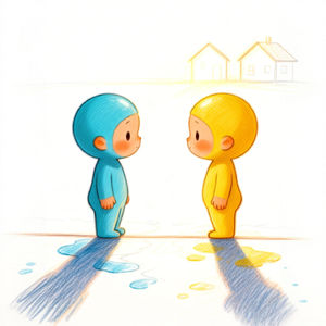 小蓝和小黄｜Little Blue and Little Yellow