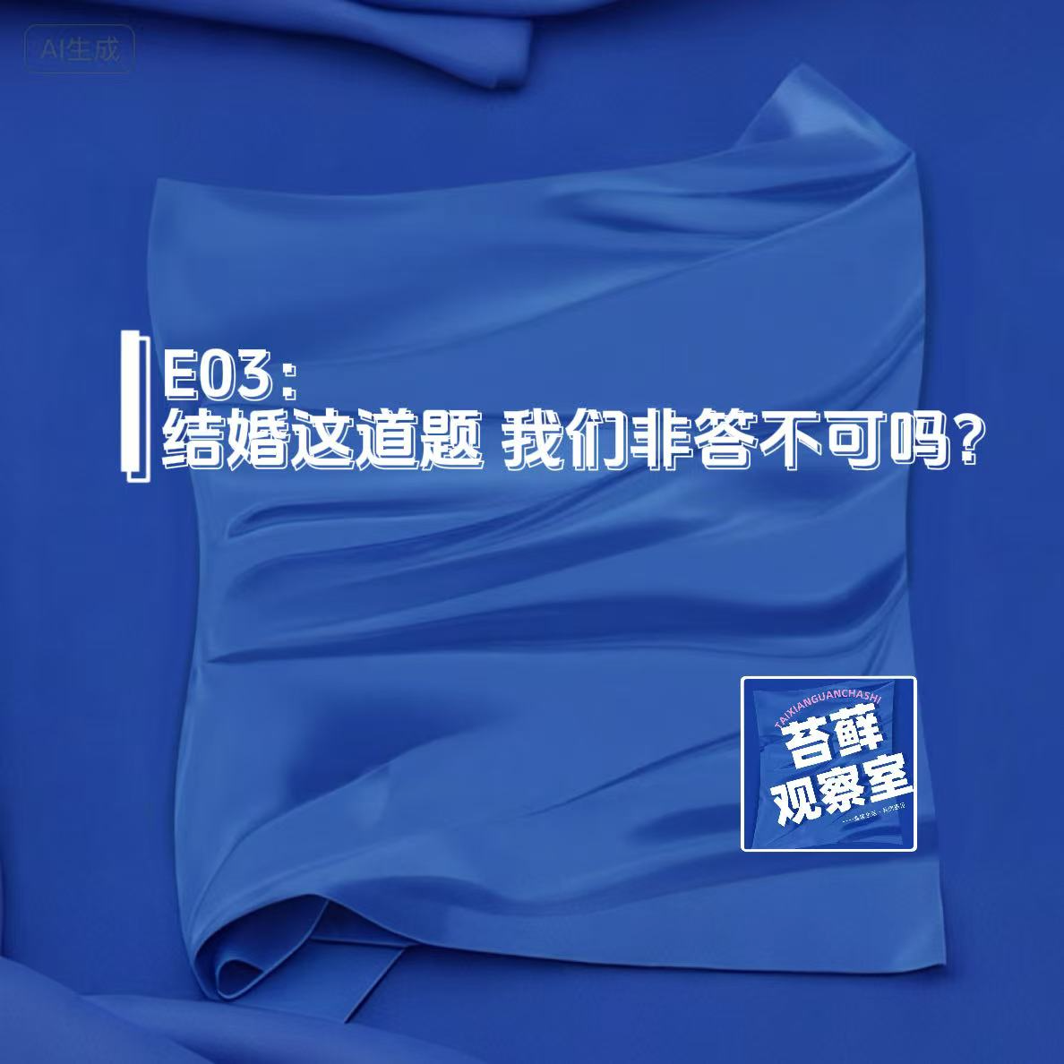 E03：结婚这道题 我们非答不可吗？ episode artwork