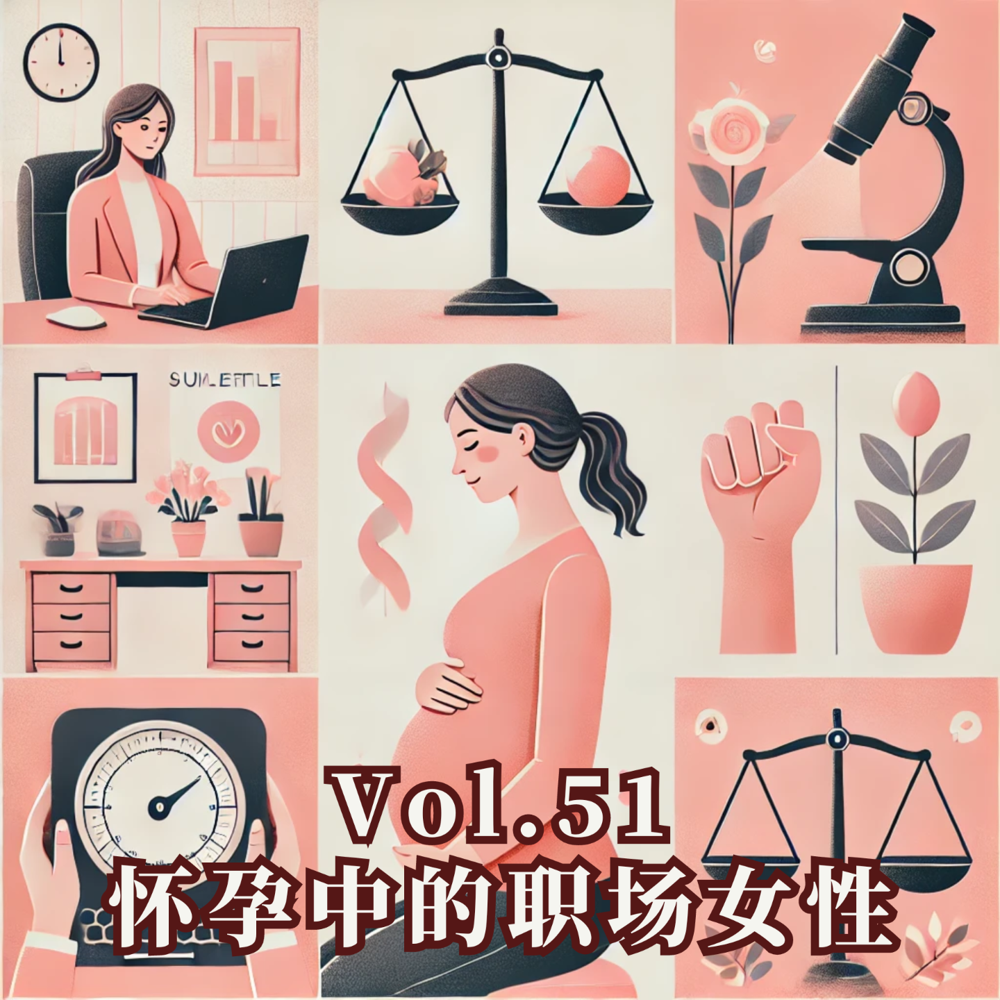 cover of episode Vol.51 如何做到怀孕工作两不误