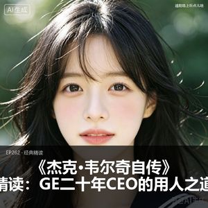 EP262 · 经典精读——《杰克·韦尔奇自传》精读：GE二十年CEO的用人之道