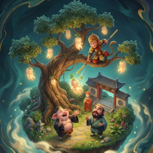 第二十四回：万寿山大仙留故友 五庄观行者窃人参