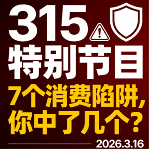 315特别节目：7个消费陷阱，你中了几个？
