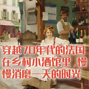 穿越回70年代的法国，在一家乡村小酒馆里，慢慢消磨一天的时光！#助眠 #助眠故事 #睡前故事