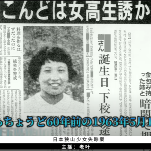 8. 日本狭山少女失踪案 | 《龙猫》背后隐喻的案件