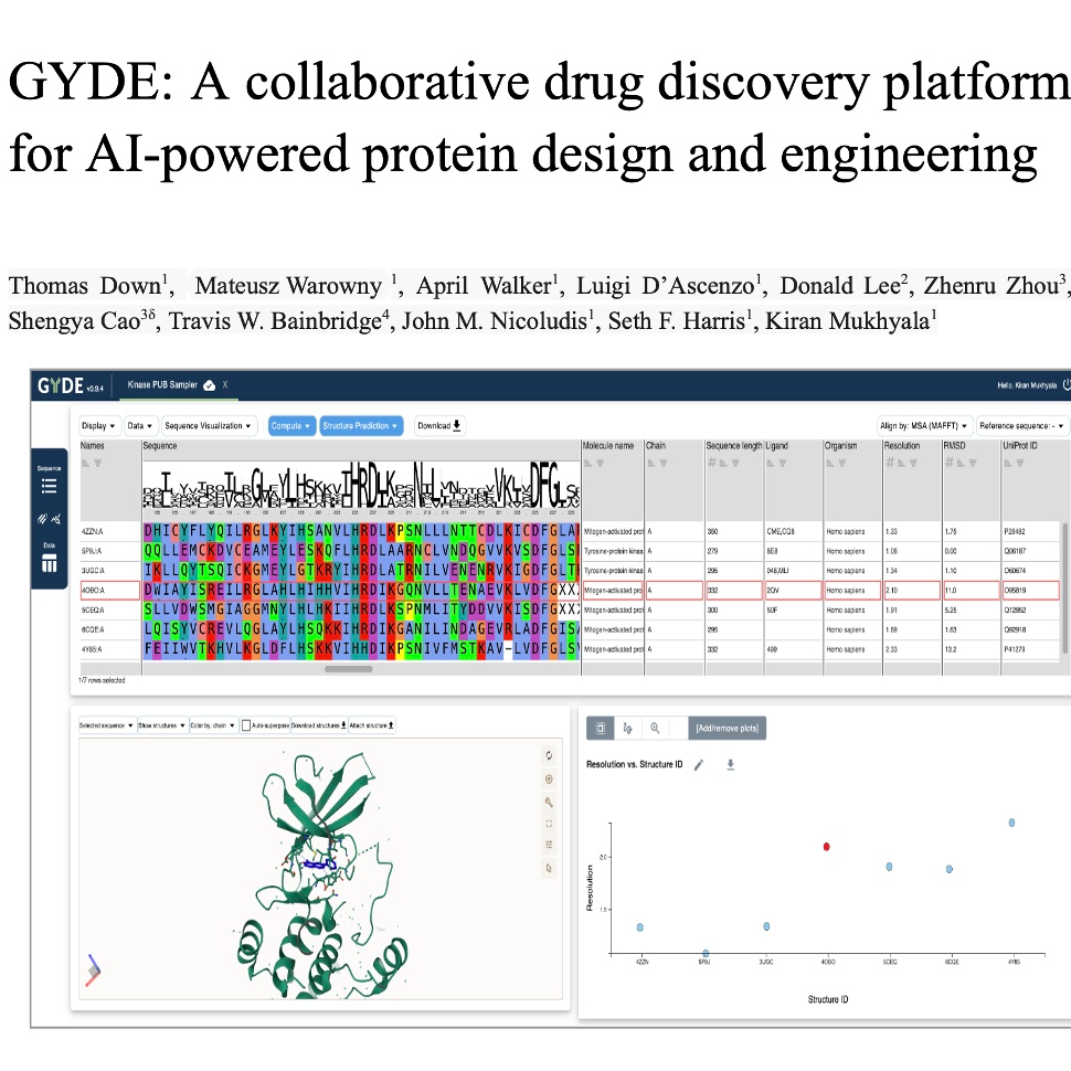 827-GYDE: AI Platform for Protein Design and Engineering episode artwork