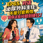 EP65. 对话泌尿外科主任：不是只管男人，姐妹这些问题别硬扛！