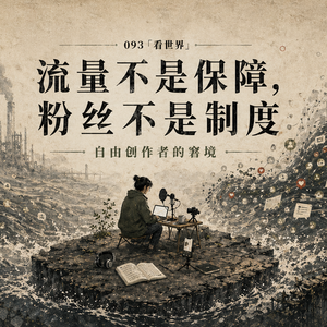 093「看世界」流量不是保障，粉丝不是制度丨自由创作者的窘境
