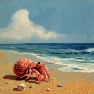 Hermit crab and the Island of Shells | 寄居蟹和贝壳岛 | 英中双语故事