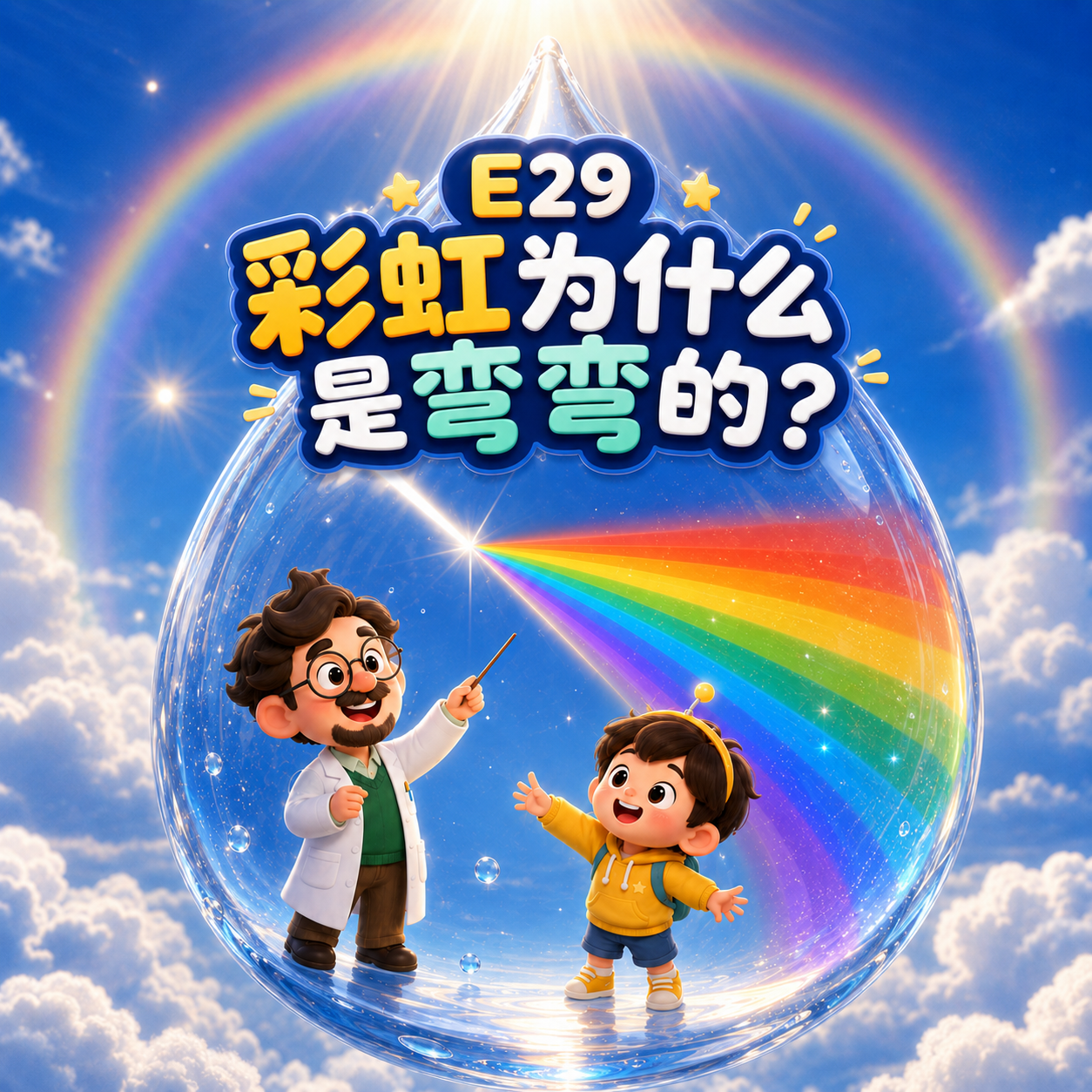 E29-彩虹为什么是弯弯的？｜天气和季节 episode artwork