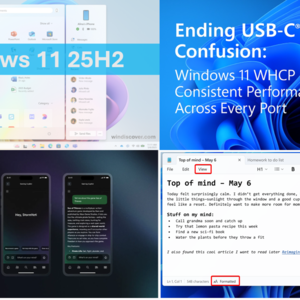 微软每周动态:Windows 平台、Windows 更新、Windows 新体验等