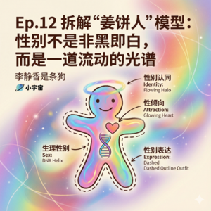 拆解“姜饼人”模型：性别不是非黑即白，而是一道流动的光谱