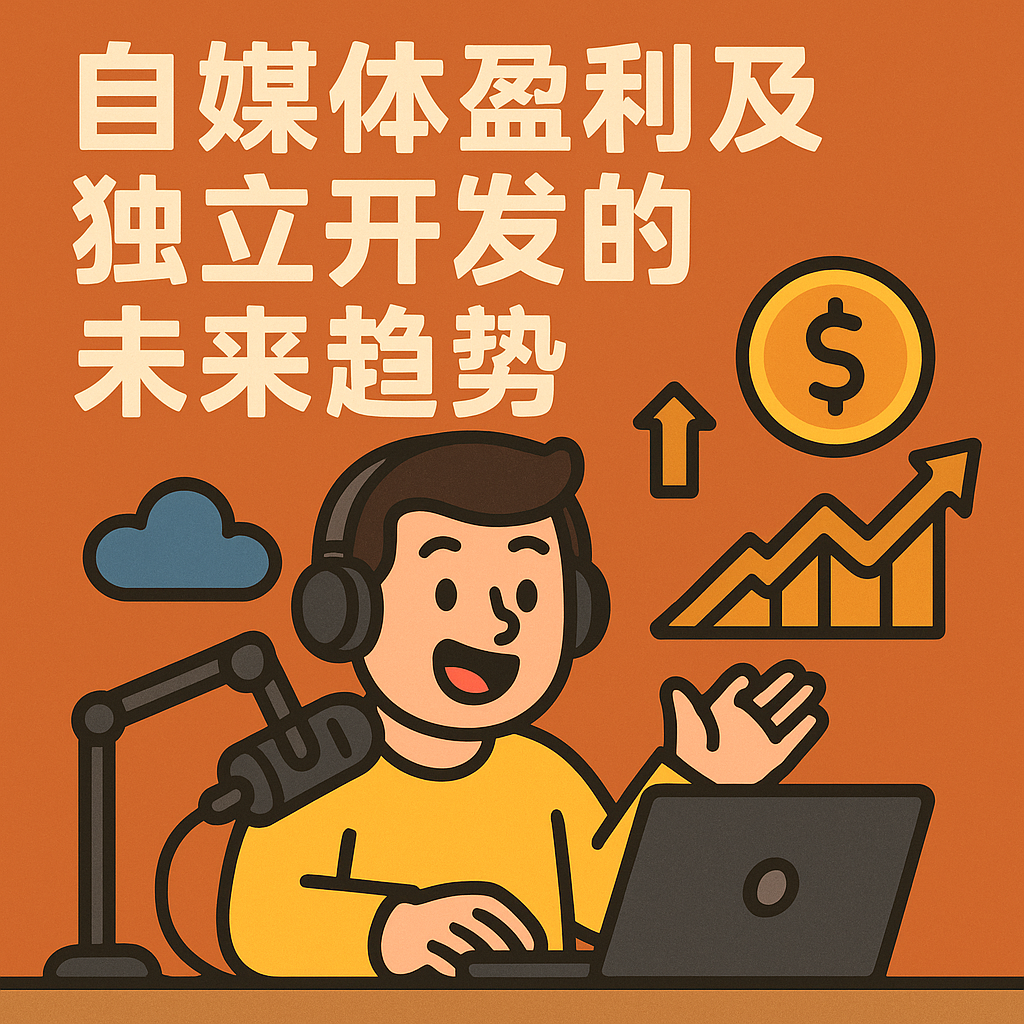 自媒体盈利及独立开发的未来趋势 episode artwork