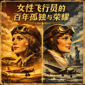 女性飞行员的百年孤独与荣耀｜夜航西飞｜飞跃大西洋｜VOL.9
