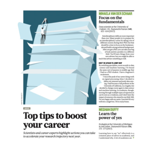 010-Top ten tips to kick-start Scientists career