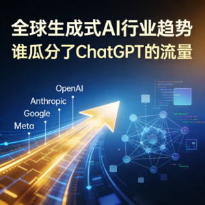 全球生成式AI行业趋势，谁瓜分了ChatGPT的流量