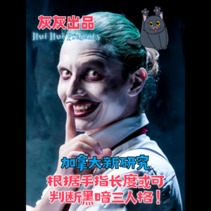 加拿大新研究：这种手指长度或可判断NPD