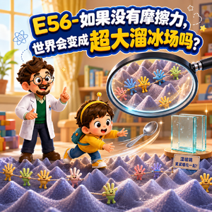 E56-如果没有摩擦力,世界会变成超大溜冰场吗?|物理