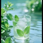 薄荷海盐苏打