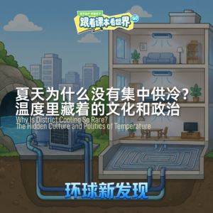 夏天为什么没有集中供冷？温度里藏着的文化和政治 - 2026/08 第一周