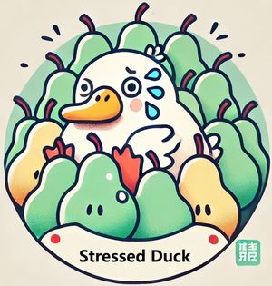 鸭梨山小 Stressed Duck