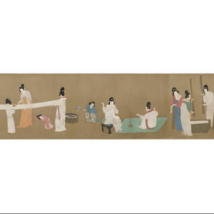 此画怎讲—《捣练图》