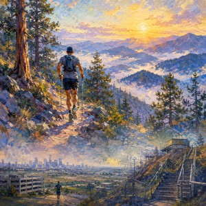在路上|EP30:平地跑者备战Kodiak 100K,高温,低心率,爬升训练与越野跑补给策略