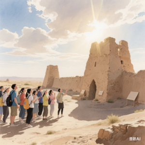 丝绸之路游学第七天敦煌：阳关及玉门关