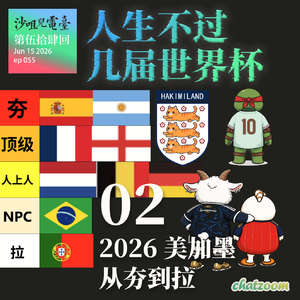 ep55 人生不过几届世界杯（下）美加墨从夯到拉