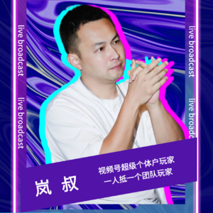 嘉宾岚叔：视频号带货入局指南