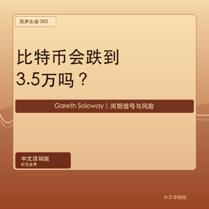 比特币会跌到3.5万美元吗？Gareth Soloway最新周期分析｜中文译制版